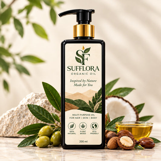 Sufflora Organic Hair Oil – Best Hair Oil in Pakistan